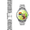 Bloodhound Dog On Christmas Arizona Wrist Watch-Free Shipping