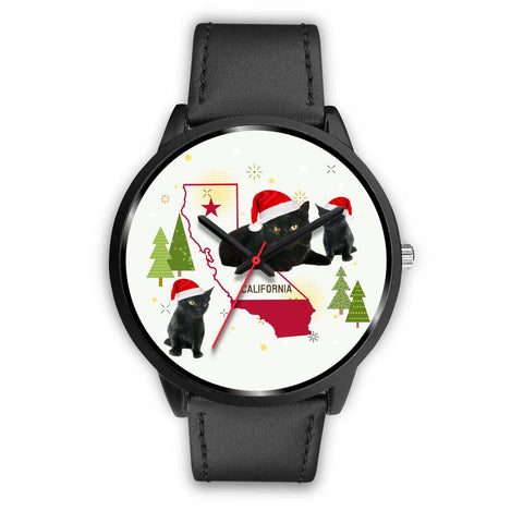 Bombay Cat California Christmas Special Wrist Watch-Free Shipping