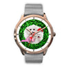 Cute Bichon Fries Dog Virginia Christmas Special Wrist Watch-Free Shipping