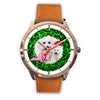 Cute Bichon Fries Dog Virginia Christmas Special Wrist Watch-Free Shipping