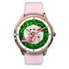 Cute Bichon Fries Dog Virginia Christmas Special Wrist Watch-Free Shipping