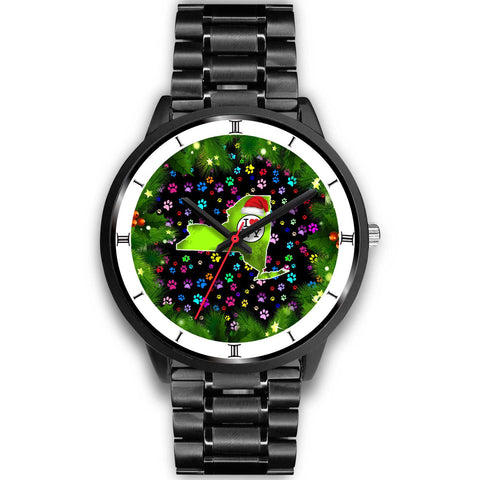 Dog Paws Print New York Christmas Special Wrist Watch-Free Shipping