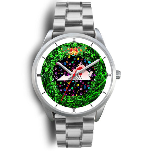 Dog Paws Print Virginia Christmas Special Wrist Watch-Free Shipping