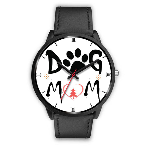 "Dog Mom" Print Christmas Special Wrist Watch