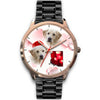 Cute Labrador Retriever Arizona Christmas Golden Wrist Watch