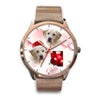Cute Labrador Retriever Arizona Christmas Golden Wrist Watch