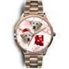 Cute Labrador Retriever Arizona Christmas Golden Wrist Watch