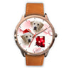 Cute Labrador Retriever Arizona Christmas Golden Wrist Watch