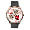 Cute Labrador Retriever Arizona Christmas Golden Wrist Watch