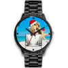 Afghan Hound Colorado Christmas Special Wrist Watch