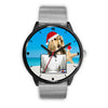 Afghan Hound Colorado Christmas Special Wrist Watch