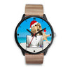 Afghan Hound Colorado Christmas Special Wrist Watch