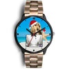 Afghan Hound Colorado Christmas Special Wrist Watch