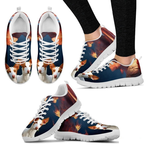 Ibizan Hound (Podenco Ibicenco) Dog Running Shoes For Women-Free Shipping-Paww-Printz-Merchandise