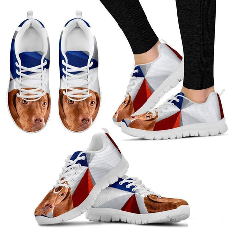 Vizsla Dog Running Shoes For Women-Free Shipping-Paww-Printz-Merchandise
