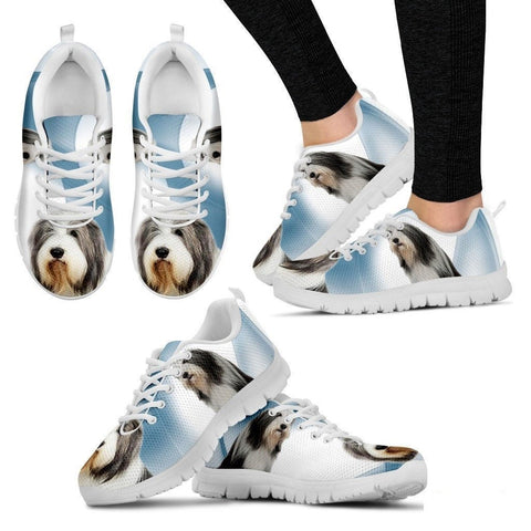 Bearded Collie Dog Running Shoes For Women-Free Shipping-Paww-Printz-Merchandise