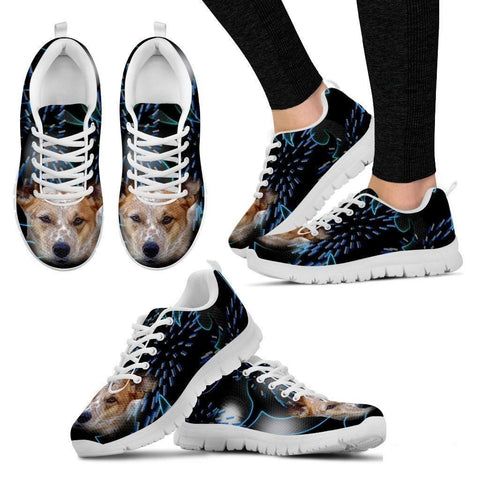 Australian Cattle Dog Print Running Shoe For Women- Free Shipping-Paww-Printz-Merchandise
