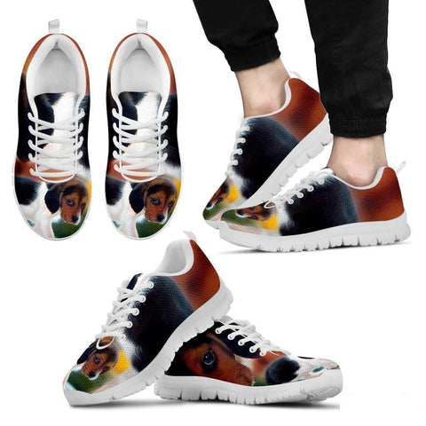 Beagle Dog-Men's Running Shoes-Free Shipping-Paww-Printz-Merchandise