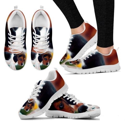 Beagle Dog-Women's Running Shoes-Free Shipping-Paww-Printz-Merchandise
