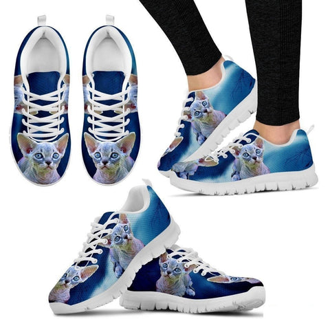 Minskin Cat (Black/White) Running Shoes For Women-Free Shipping-Paww-Printz-Merchandise