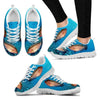 Jewel Cichlid Fish Print Running Shoes For Women-Free Shipping-Paww-Printz-Merchandise