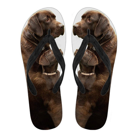 Amazing Labrador Flip Flops For Men-Free Shipping Limited Edition-Paww-Printz-Merchandise