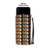 Australian Terrier Pattern Print Wallet Case-Free Shipping