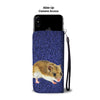 Amazing Chinese Hamster Print Wallet Case-Free Shipping