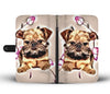 Cute Brussels Griffon Puppy Print Wallet Case-Free Shipping