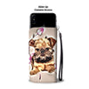 Cute Brussels Griffon Puppy Print Wallet Case-Free Shipping