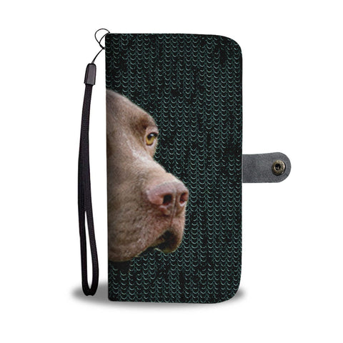Lovely Braque Francais Dog Pattern Print Wallet Case-Free Shipping
