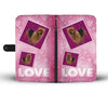 Australian Terrier Dog with Love Print Wallet Case-Free Shipping