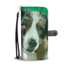 Lovely Australian Shepherd Dog Print Wallet Case-Free Shipping