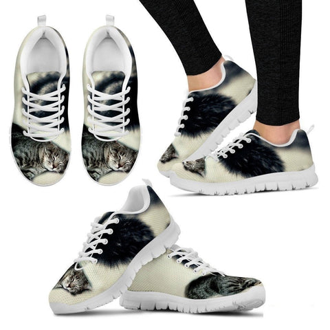 Lynn Brightbill/Cat-Running Shoes For Women-Free Shipping-Paww-Printz-Merchandise