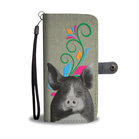 Berkshire pig Print Wallet Case-Free Shipping