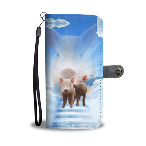 Mulefoot Pig Print Wallet Case-Free Shipping