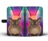 Burmese Cat Print Wallet Case- Free Shipping