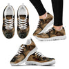 Amazing German Shepherd Print (Black/White) Running Shoes For Women-Free Shipping-Paww-Printz-Merchandise