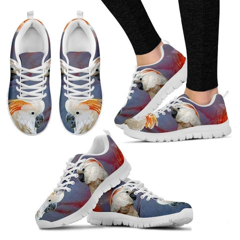 Salmon-crested cockatoo Parrot Running Shoes For Women-Free Shipping-Paww-Printz-Merchandise