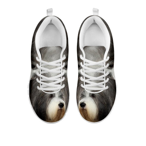 Amazing Bearded Collie Dog Print Running Shoes For Women-Free Shipping-For 24 Hours Only-Paww-Printz-Merchandise