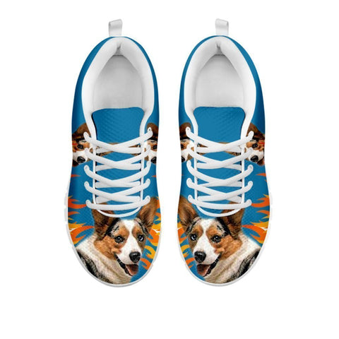 Amazing Cardigan Welsh Corgi Print Running Shoes For Women-Free Shipping-For 24 Hours Only-Paww-Printz-Merchandise