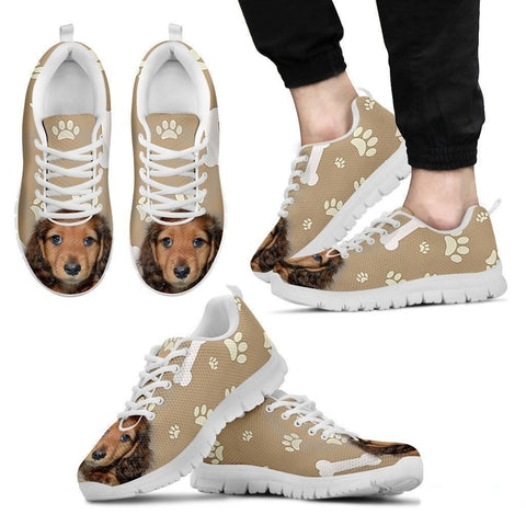 Dachshund Dog-Men's Running Shoes-Free Shipping-Paww-Printz-Merchandise