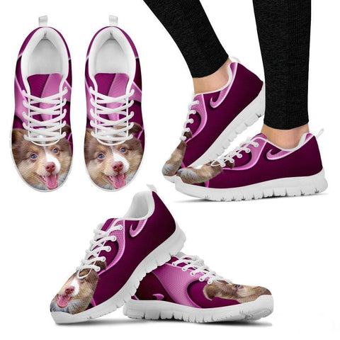 Miniature Australian Shepherd Dog Running Shoes For Women-Free Shipping-Paww-Printz-Merchandise