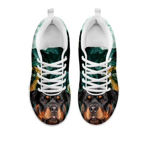 Rottweiler Print Sneakers For Women- Free Shipping-For 24 Hours Only-Paww-Printz-Merchandise
