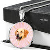 Labrador Retriever Dog Print Luxury Necklace- Free Shipping