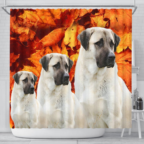 Cute Anatolian Shepherd Print Shower Curtains-Free Shipping