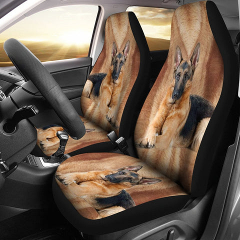 German Shepherd Dog Print Car Sheet Covers-Free Shipping