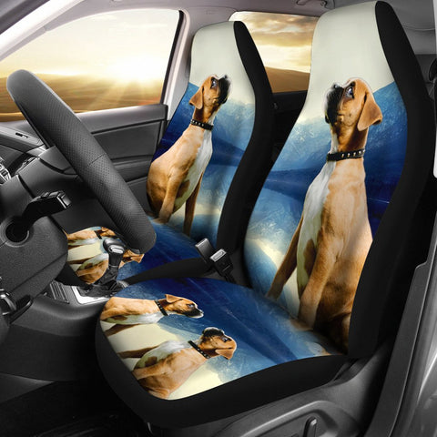 Boxer Dog Print Car Seat Covers- Free Shipping