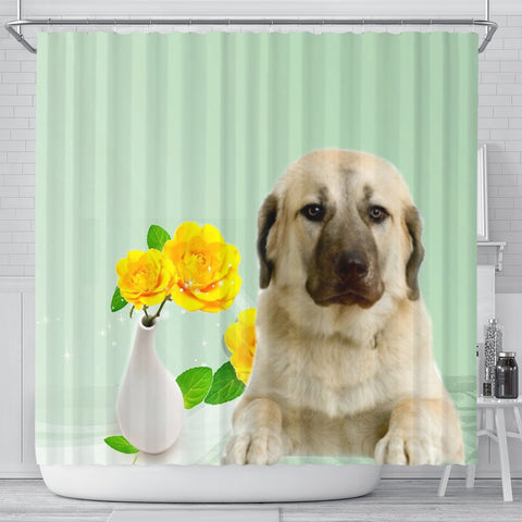 Anatolian Shepherd Dog Print Shower Curtain-Free Shipping