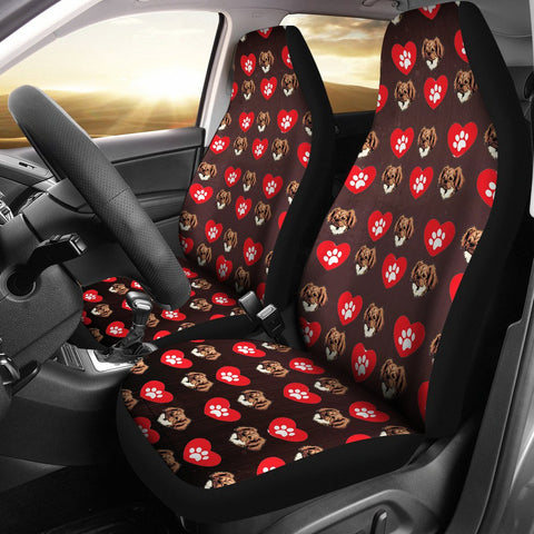Tibetan Spaniel Print Car Seat Covers- Free Shipping